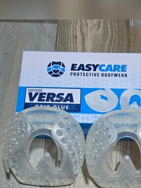 EasyCare Versa Grip Glue Protective Hoofwear - Clear